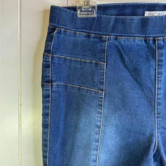 Sofa Jeans by Sofia Vergara Style Rosa Curvy Ankle Size 10 Slightly Distressed - Picture 4 of 8